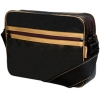 Сумка для ноутбука Continent CC-063 до 13,3" (Black/Gold, искусственная кожа, черный, 32 х 23 х 3,5 см.)