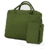 Сумка BagSpace MF-626 (16") (нейлон, темно-зеленый, 44 х 33 х 9 см ) в комплекте кошелек-косметичка  размером 18 х 14 см (MF-626-16GN)
