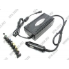 Универсальный автомобильный блок питания Jet.A<Audap-JA-PA2>(15-24V, USB, 80W) +9 сменных разъёмов питания