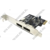 Controller PCI-Ex1, SATA-II 300, 2port eSATA Powered eSATA/USB