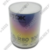CD-R TDK   700Mb 52x sp. <уп.100 шт> на  шпинделе, printable