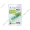 Накопитель USB flash 16ГБ Silicon Power "Helios 101" SP016GBUF2101V1N, зеленый (USB2.0) 