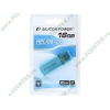 Накопитель USB flash 16ГБ Silicon Power "Helios 101" SP016GBUF2101V1B, голубой (USB2.0) 
