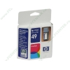 Картридж HP "49" 51649A (трехцветный) для DJ 6xx Series, DW6xx Series 