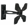 Кронштейн для телевизора Kromax TITAN-8 черный 17"-37" макс.25кг настенный поворот и наклон (20082)