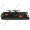 Клавиатура A4Tech "X7 G800MU", 104+24кн., водостойкая, чёрно-серый (PS/2) (ret)