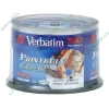Диск CD-R 700МБ 52x Verbatim 43309 80min SuperAzo Photo Printable пласт.коробка, на шпинделе (50шт./уп.) 