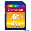 Карта памяти SDHC 4Gb Transcend Class10 (TS4GSDHC10)
