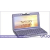 SONY VAIO PCG-C1VN CRUSOE-600/128/12/FM/MAGICGATE/MOTION EYE CAMERA/TV-OUT/LI-ION/ 8.95" UWXGA TFT