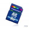 Карта памяти SDHC 8Gb Transcend Class6 (TS8GSDHC6)