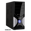 Корпус Super Power Q3340-A11 Black-Silver 450W USB/Audio/Fan