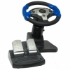 Руль Диалог GW-201 STREET RACER II-эффект вибрации,2 педали, USB