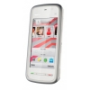 Телефон Nokia GSM 5230 Navi бело-серебристый