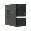 Корпус Minitower Foxconn "KS-218", mATX, черно-серебр. (FSP 400Вт) 