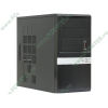 Корпус Minitower Foxconn "KS-188", mATX, черно-серебр. (FSP 400Вт) 