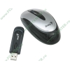 "Мышь" Genius "Traveler 600" оптич., беспров., 2кн.+скр., серебр.-черный (USB) (ret)