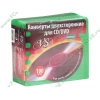 Конверты для CD VS "VSCAEGR-100-SW" (100шт./уп.), пластиковые, зеленый 