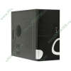 Корпус Minitower Foxconn "TLM-720", mATX, черно-серебр. (FSP 400Вт) 