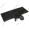 Комплект клавиатура + мышь A4Tech "GKS-870D", беспров., черный (USB) (ret)