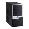 Корпус JNC N1801 mATX Black-Silver 350W USB