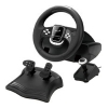 Руль Genius TwinWheel 900FF с педалями, для PC, PlayStation3, XBOX,  с обратной связью, 270-900 град оборот, кожаная оплетка