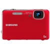 Фотоаппарат Samsung WP10 красный 12Mpix 1/2.3" 5x 2.7" LCD SDHC водонипроницаемый до 3м 720p (EC-WP10ZZBPRRU)