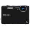 Фотоаппарат Samsung WP10 черный 12Mpix 1/2.3" 5x 2.7" LCD SDHC водонипроницаемый до 3м 720p (EC-WP10ZZBPBRU)