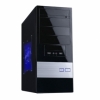 Корпус 3Cott 2108b, ATX, Black-Silver, 350W USB/Audio