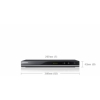 Проигрыватель  DVD Samsung DVD-C350K DVD плеер 360 mm, MPEG4, DivX караоке,  глянцевая передняя панель