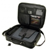 Сумка  PORTCASE SP-1014 (кожа, черная, 42х33х11)