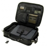 Сумка  PORTCASE NY-1014 (нейлон,кожа, черная, 42х33х11)