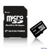 Карта памяти MicroSDHC 4GB Silicon Power Class6 Без адаптера (SP004GBSTH006V10)