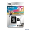 Карта памяти MicroSDHC 16GB Silicon Power Class6 + 1 Adapter (SP016GBSTH006V10-SP)