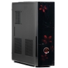 Корпус 3Cott S102A, Slim ATX, черно-красный, 350Вт