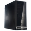 Корпус Vento (Asus) TA K51, ATX 450/500W (ном./макс.), Black/Silver, 2*USB 2.0 /Audio/Fan 8см