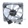Вентилятор Aerocool V12XT BlackLine Edition, черный, 12см, 3+4 pin, 29.7 CFM, 1000 RPM, 17.3 dBA