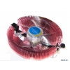Кулер Ice Hammer IH-3075WV-R <SocketAM2/754/939/940/LGA 775 (AL 2000 rpm/20dB   красный радиатор + прозрачный вент. С неоновой подсветкой (BLUE)
