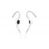 Наушники SONY  MDR-J20 W  Серебристо-белые вкладыши с гибкой заушиной, неодимовый магнит, 13,5 мм динамик, 104 дБ, 16 Ом, 18-22 кГц, 50 Вт, кабель 1,2