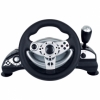 Руль Диалог GW-14VR Cyber Piilot,эффект вибрации,2 педали,КПК,PC USB/Sony Playstation 1/2"