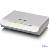 Powerline-Адаптер ZyXEL PLA470 EE  HomePlug AV с 4-портовым коммутатором Ethernet