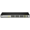 Коммутатор D-Link Switch DES-1228 Управляемый коммутатор с 24 портами 10/100Base-TX + 2 портами 1000Base-T + 2 комбо-портами 1000Base-T/Mini GBIC SFP
