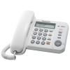Телефон Panasonic KX-TS2358RUW АОН, Caller ID, ЖК-Дисплей, Flash, Recall, Pause, Память 50, Спикерфон, Wall mt.