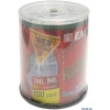 Диск CD-R 80min 700Mb EMTEC  52x  100 шт Cake box (Basf)