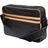 Сумка для ноутбука Continent CC-065 до 15,5" (Black/Gold, искуственная кожа, черный, 40 х 28 х 10 см.)