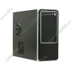 Корпус Miditower Ascot "6ZRA-BS", ATX, черно-серебр. (Cougar 620Вт) 