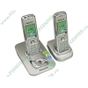 Радиотелефон Panasonic "KX-TG8422RUN", DECT, с опред.номера, с автоотв., доп. трубка, серебр. 