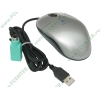 "Мышь" Logitech "Pilot Optical Mouse" 931781-0914 оптич., 2кн.+скр., серебр.-черный (PS/2, USB) (ret)