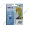Картридж Epson "T0485" C13T04854010 (светло-голубой) для Stylus Photo R200/R220/R300/R320/R340/RX500/RX600/RX620/RX640 