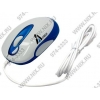 A4-Tech Optical Mouse <K4-28D-Blue(3)> (RTL) USB 4btn+Roll