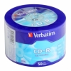 Диск   CD-R 80min 700Mb Verbatim 52x Shrink/50   43728